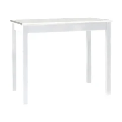 Mesa de Cocina Alta Blanca con Tapa Laminada SENA 119/BL