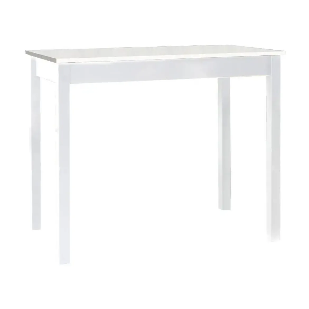 Mesa de Cocina Alta Blanca con Tapa Laminada SENA 119/BL