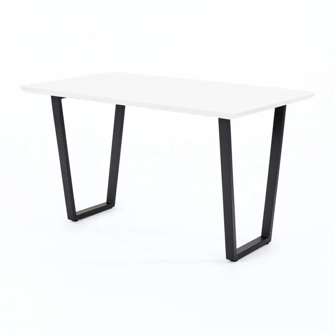 Mesa de Cocina con Patas de Aluminio y Tapa Laminada DALIA