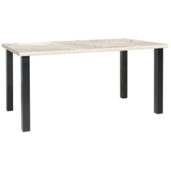 Mesa de Cocina con Patas de Metal y Tablero Laminado 148 ARCOS