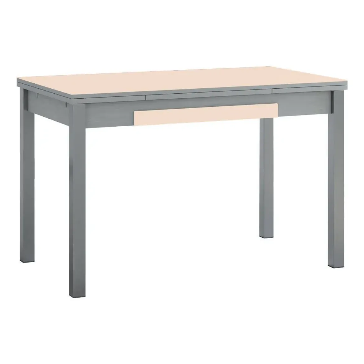 Mesa de Cocina Extensible Alas con Tablero de Cristal ZARAUZ 668