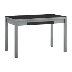 Mesa de Cocina Extensible Alas con Tablero de Cristal ZARAUZ 668