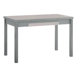 Mesa de Cocina Extensible Alas con Tablero de Cristal ZARAUZ 668