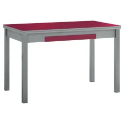 Mesa de Cocina Extensible Alas con Tablero de Cristal ZARAUZ 668