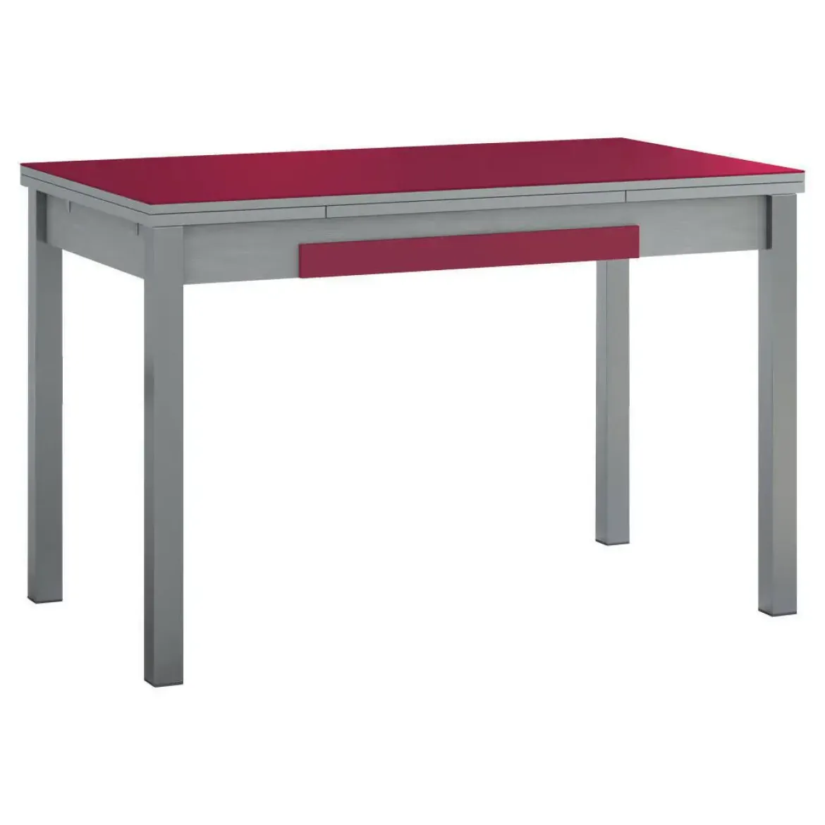 Mesa de Cocina Extensible Alas con Tablero de Cristal ZARAUZ 668