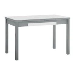 Mesa de Cocina Extensible Alas con Tablero de Cristal ZARAUZ 668