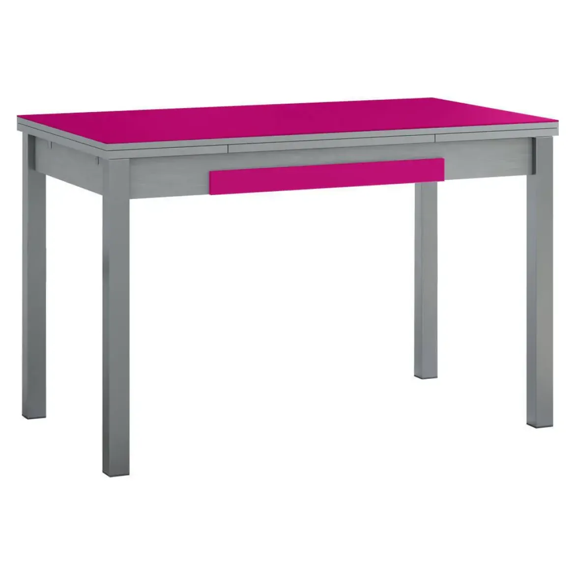 Mesa de Cocina Extensible Alas con Tablero de Cristal ZARAUZ 668