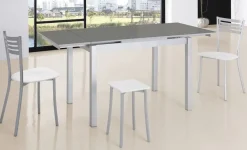 Mesa de Cocina Extensible Alas con Estructura de Aluminio 753/AL GIJÓN