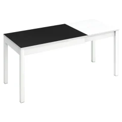 Mesa de Cocina Extensible Carro de Aluminio color Blanco VIENA 903
