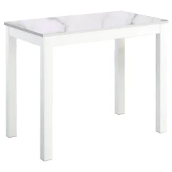 Mesa de Cocina Extensible Carro con Tablero Laminado 656/BL ANDRIA