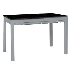 Mesa de Cocina Extensible Carro Doble con Tapa Laminada PESCARA