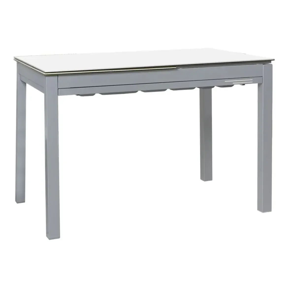 Mesa de Cocina Extensible Carro Doble con Tapa Laminada PESCARA
