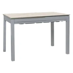 Mesa de Cocina Extensible Carro Doble con Tapa Laminada PESCARA