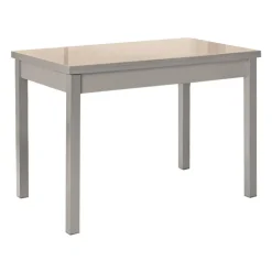 Mesa de Cocina Extensible con Tablero de Cristal PANES 814/AL