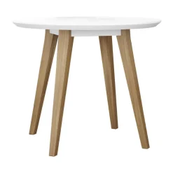 Mesa de Cocina Redonda con Tablero Texturizado 144 ATRANI