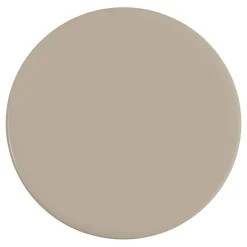 Mesa de Comedor Alto Brillo Taupe de MDF 120x120 cm 615302