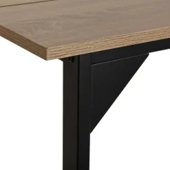 Mesa de Comedor con Patas de color Negro COLLINS