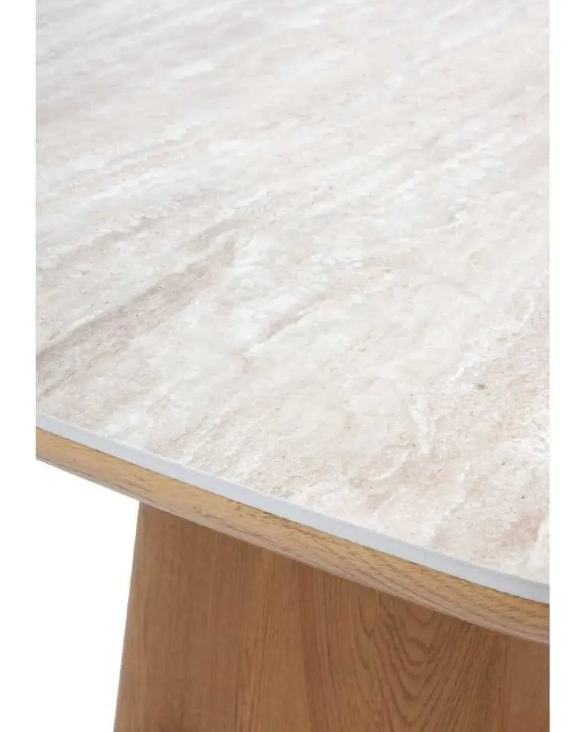 Mesa de Comedor Cuadrada de Madera-Cerámica GABAR 11420