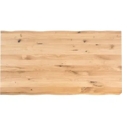 Mesa de Comedor de Madera con Detalles Negros CORINE