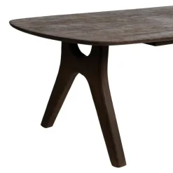 Mesa de Comedor de Madera de Mango Marrón 260 cm 612863