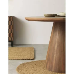 Mesa de Comedor de Madera Natural de Jambul GABAR 10697