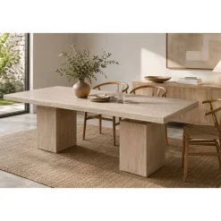 Mesa de Comedor de Olmo Macizo 244 cm MB-226316