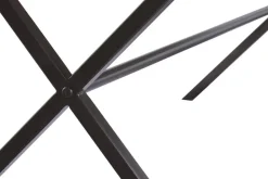 Mesa de Comedor de Teca con Patas de Metal MB-227262