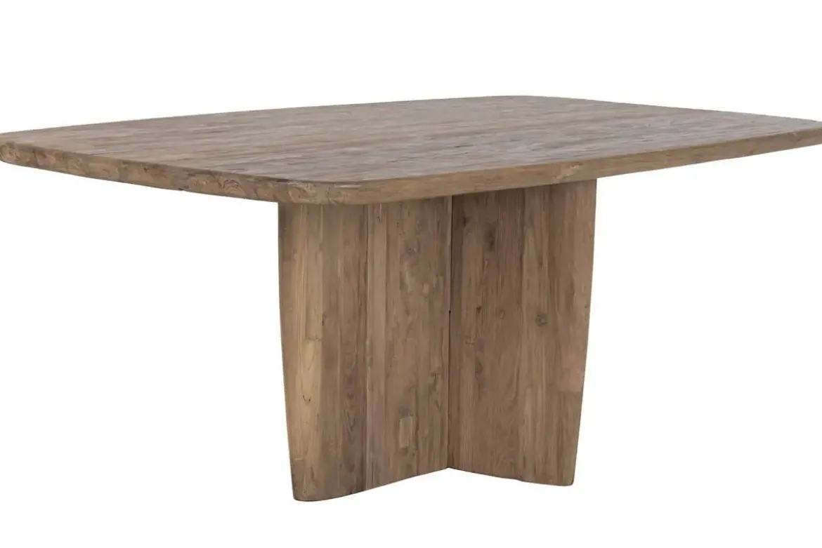 Mesa de Comedor de Teca Reciclada Natural 220 cm MB-223962