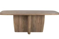 Mesa de Comedor de Teca Reciclada Natural 220 cm MB-223962