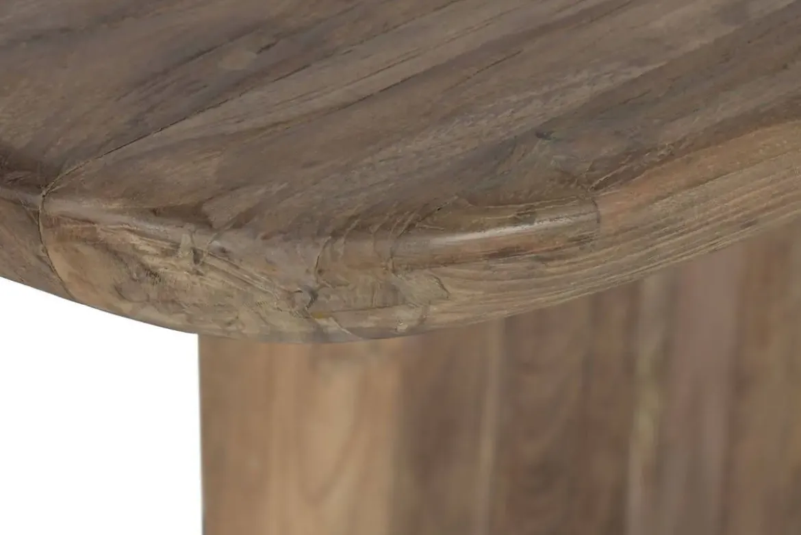 Mesa de Comedor de Teca Reciclada Natural 220 cm MB-223962