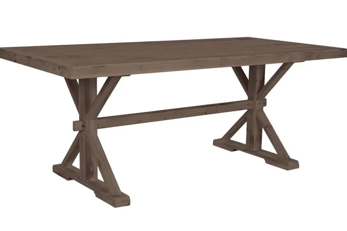 Mesa de Comedor en Madera Natural 200 cm MB-211831