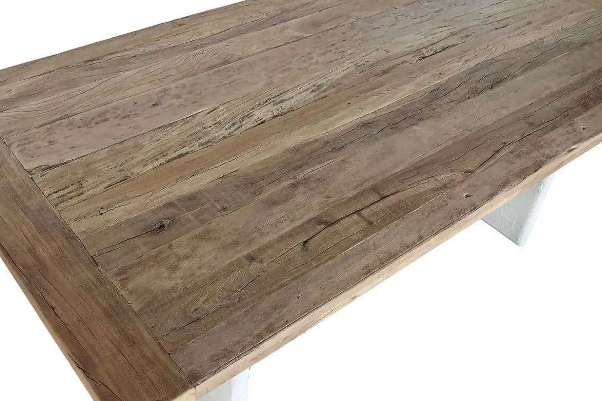 Mesa de Comedor en Madera Reciclada y Mango MB-219465
