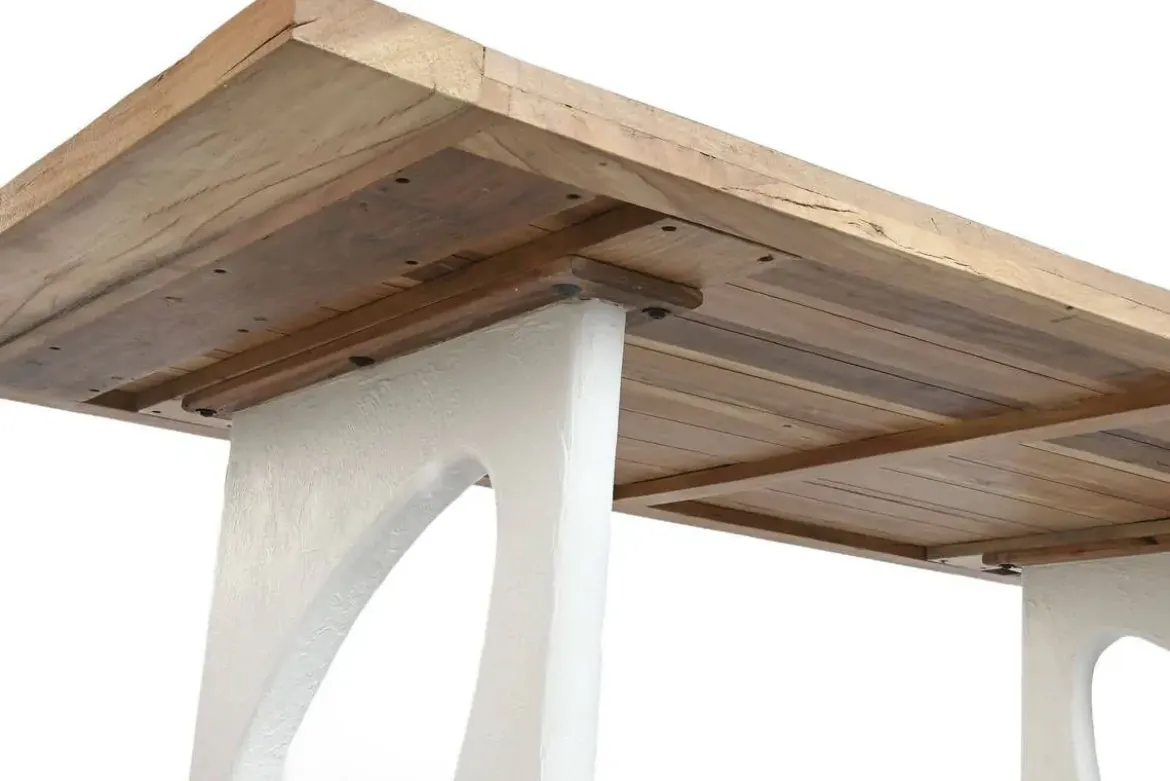 Mesa de Comedor en Madera Reciclada y Mango MB-219465