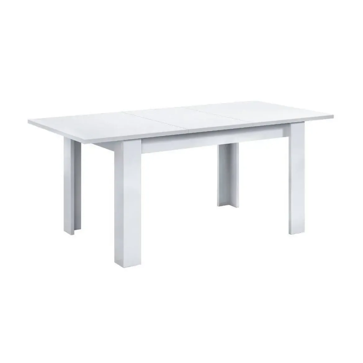 Mesa de comedor extensible blanca artik 004586A