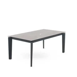Mesa de Comedor Extensible Cerámica Fior di Bosco Negra GABAR 11605