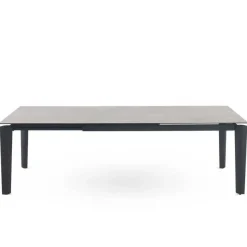Mesa de Comedor Extensible Cerámica Fior di Bosco Negra GABAR 11605