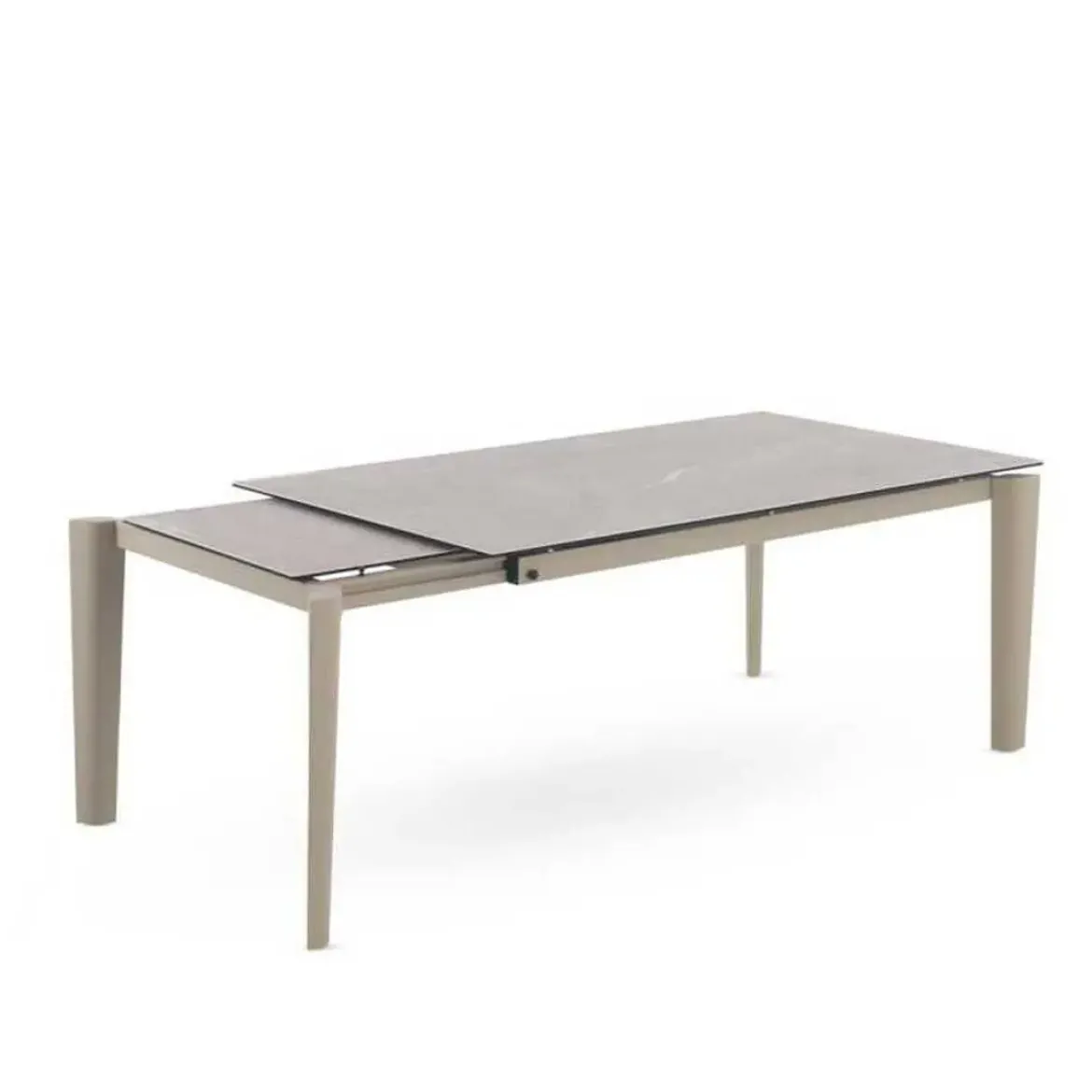 Mesa de Comedor Extensible Cerámica Fior di Bosco Topo GABAR 11604