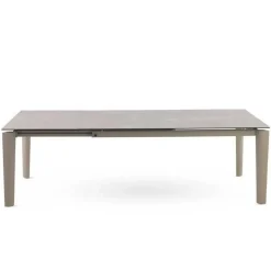 Mesa de Comedor Extensible Cerámica Fior di Bosco Topo GABAR 11604