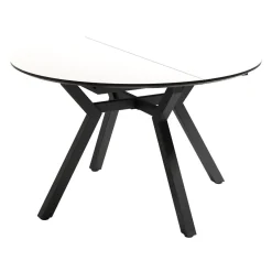 Mesa de Comedor Extensible 100 cm con Estructura Metálica CANTÁBRICO