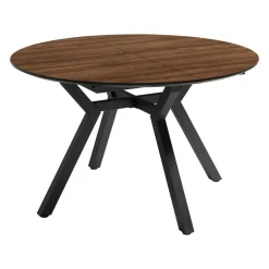 Mesa de Comedor Extensible 100 cm con Estructura Metálica CANTÁBRICO