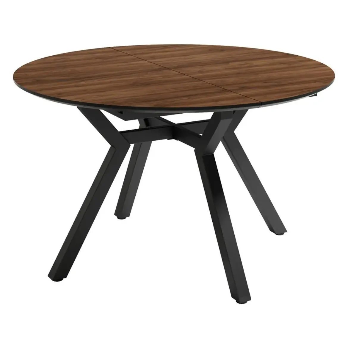 Mesa de Comedor Extensible 100 cm con Estructura Metálica CANTÁBRICO