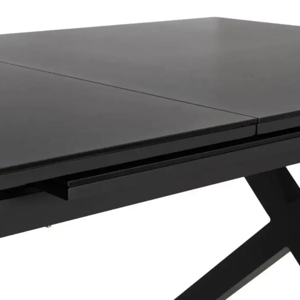Mesa de Comedor Extensible con Patas de Aluminio 61157