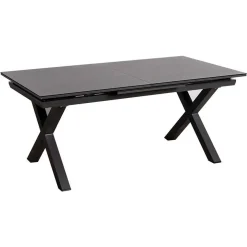 Mesa de Comedor Extensible con Patas de Aluminio 61157