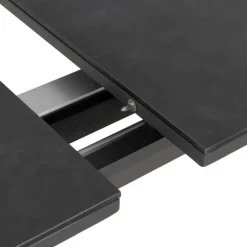 Mesa de Comedor Extensible con Patas de Aluminio 61157