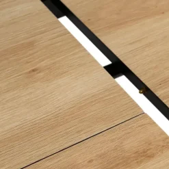 Mesa de Comedor Extensible con Patas de Hierro 61180