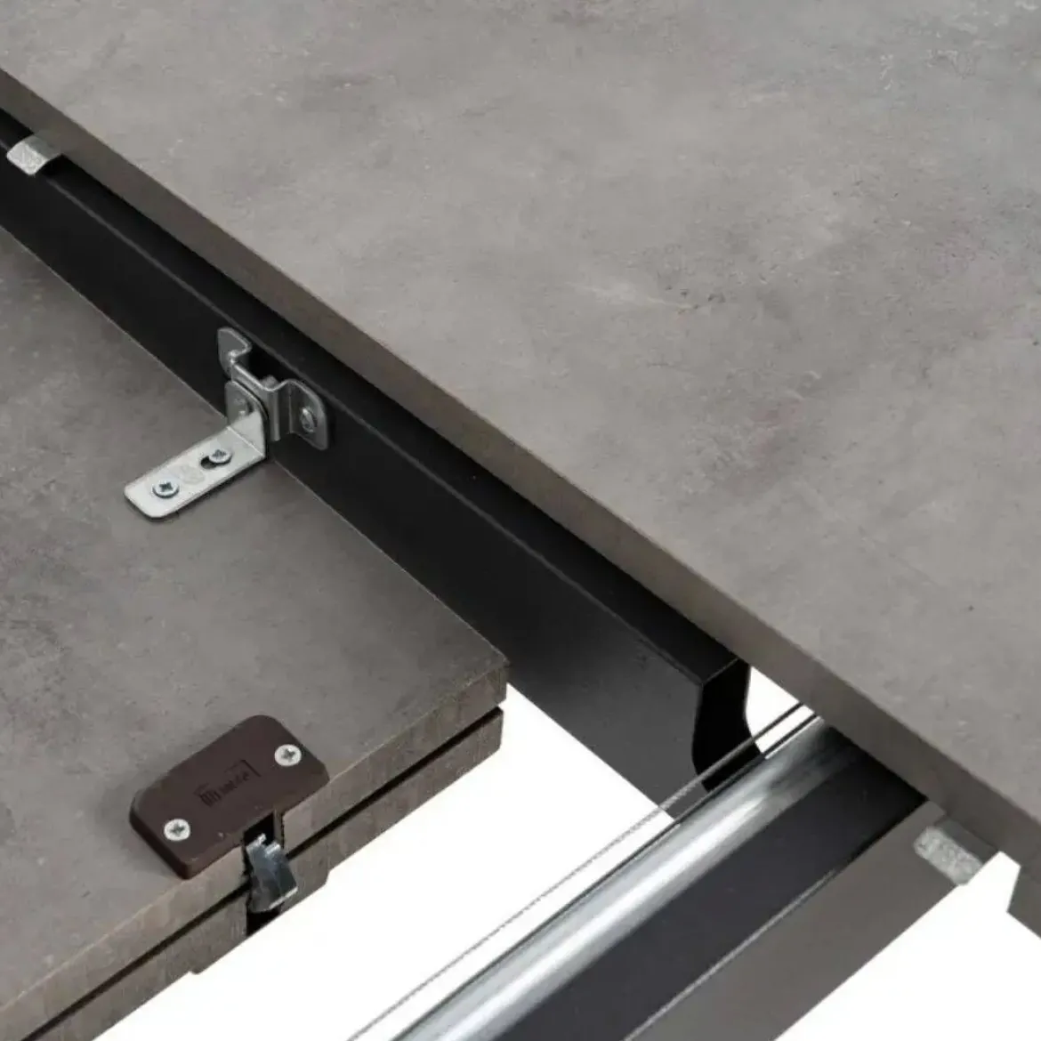 Mesa de Comedor Extensible con Tablero de Melamina 61214