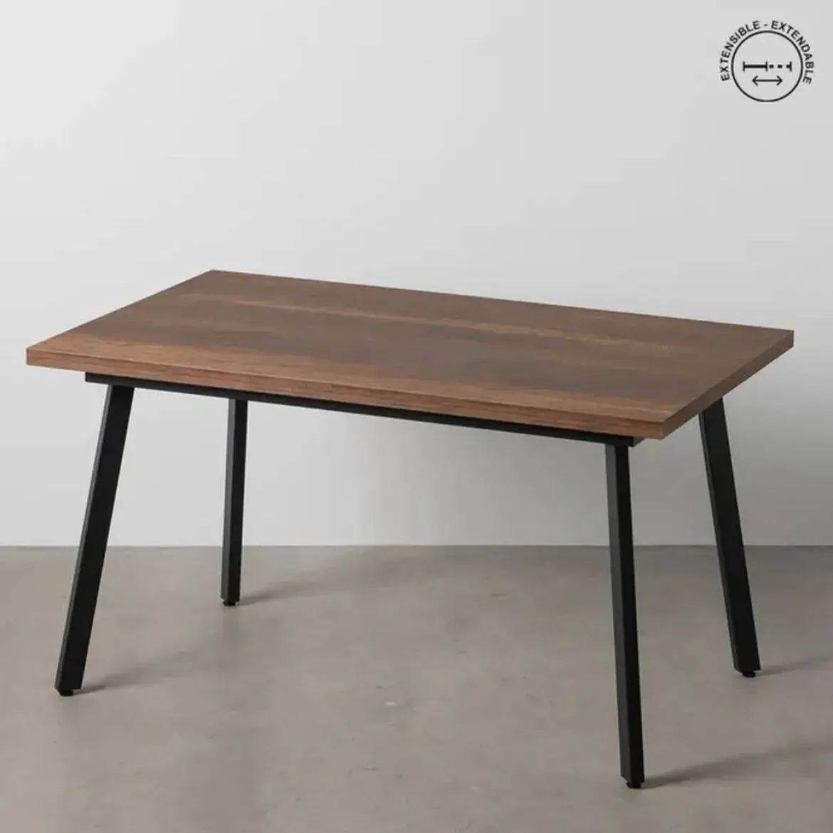 Mesa de Comedor Extensible con Tablero de Melamina 61214