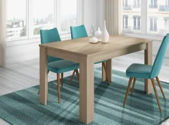 Mesa de comedor extensible Color Roble Canadian 004586A