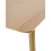 Mesa de Comedor Extensible con Patas de Hevea y Roble GABAR 11435