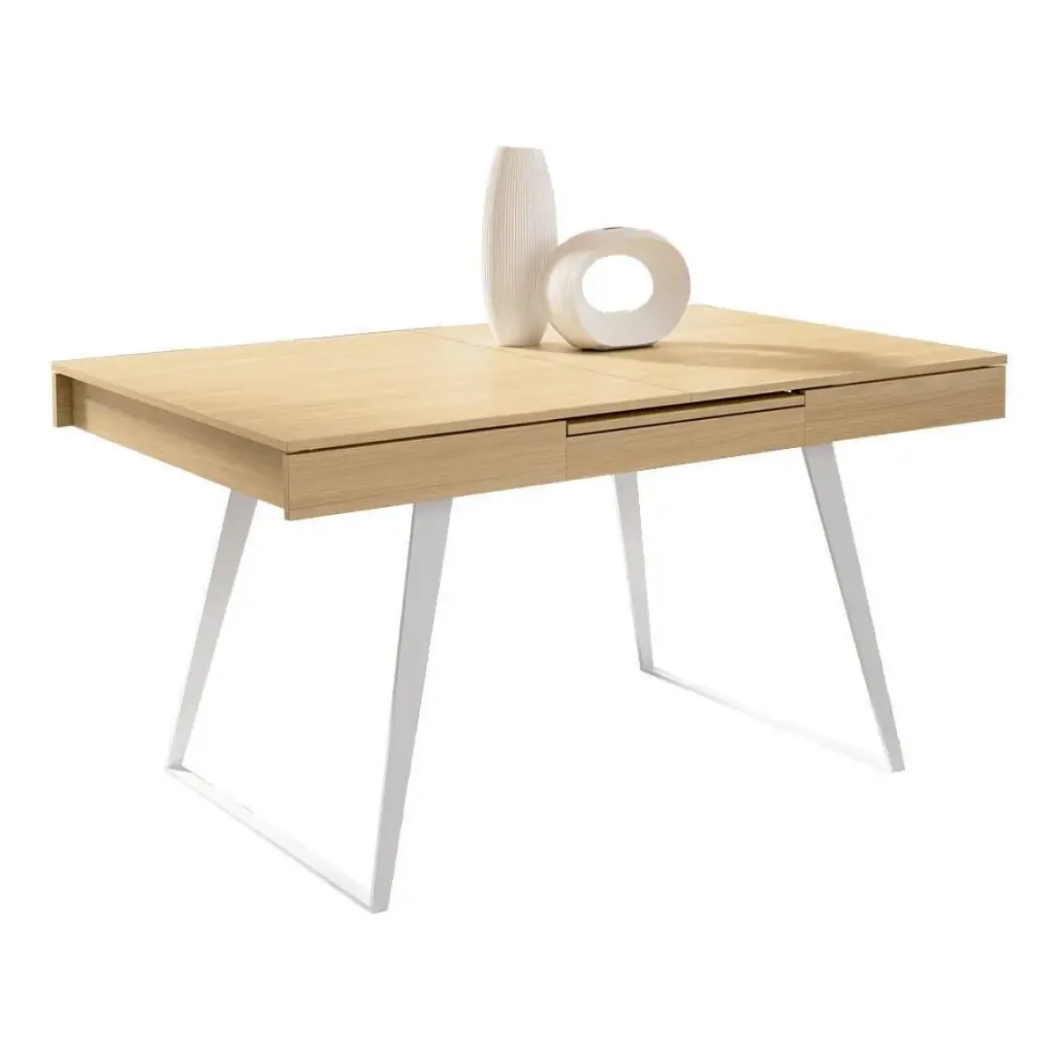 Mesa de Comedor Extensible con Pata Metálica HORIZON ND5520